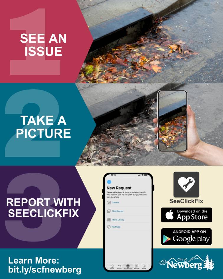 Seeclickfix step by step poster
